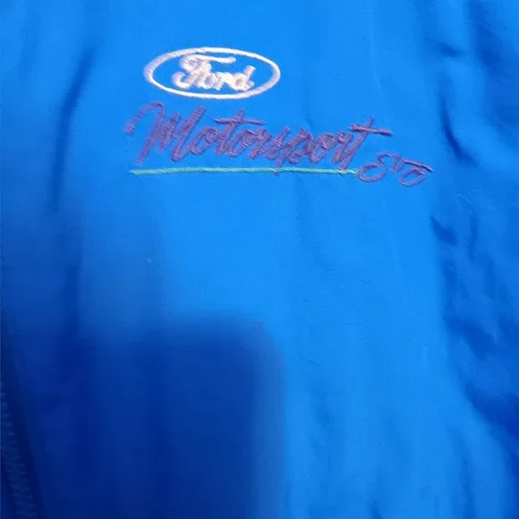 Ford Motor Company Motorsport SVO Colorful Jacket Mens Vintage 1990s